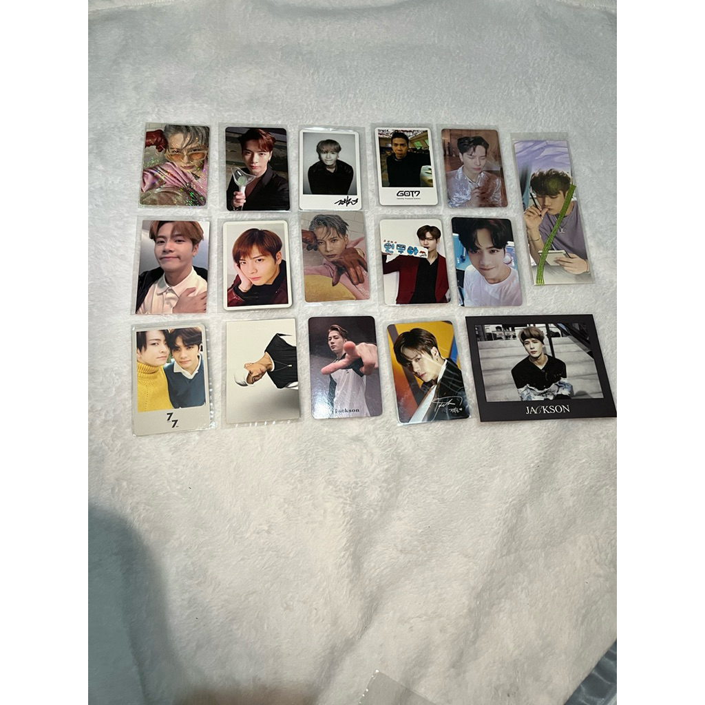Got7 Jackson Wang pc photocard