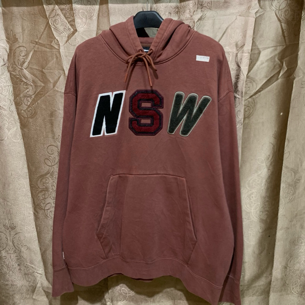hoodie nike nsw brown