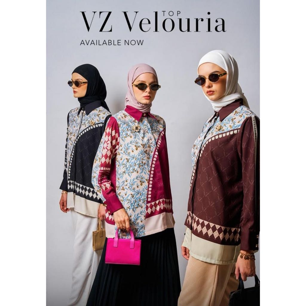 VZ Velouria Top Blouse Original by VIVI ZUBEDI