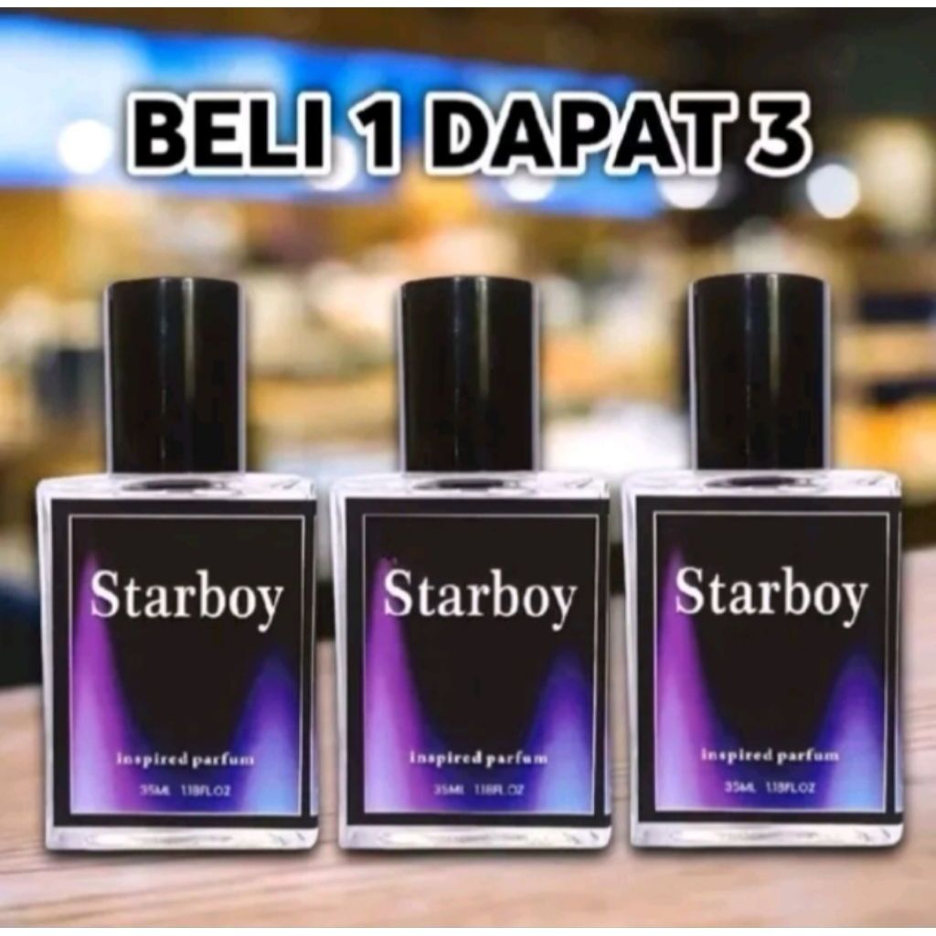 BIG Promo Beli 1 Dapat 3 Parfum JAYROSSE STARBOY Parfum Pria Pemikat Wanita 30ml