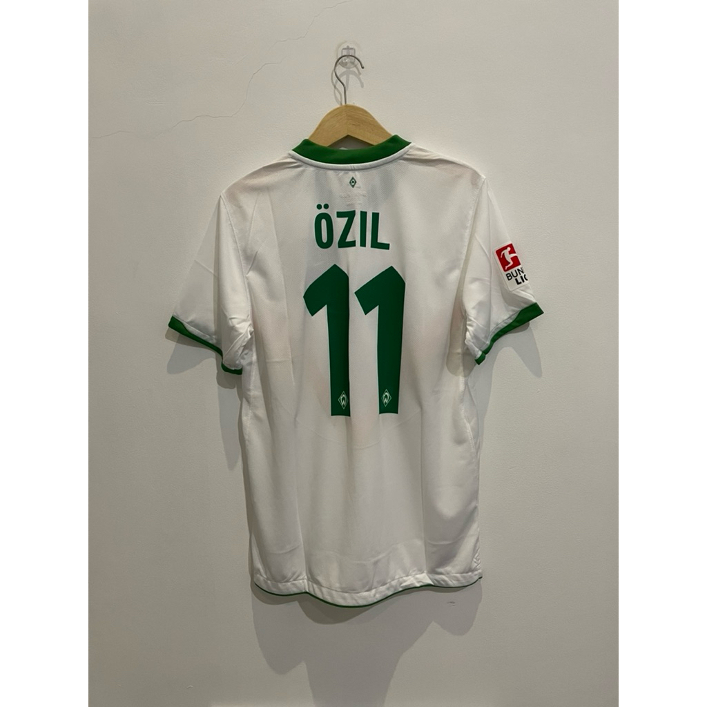 Jersey Werder Bremen Away 2010-11 Nns Mesut Özil Bundesliga Jerman Rare