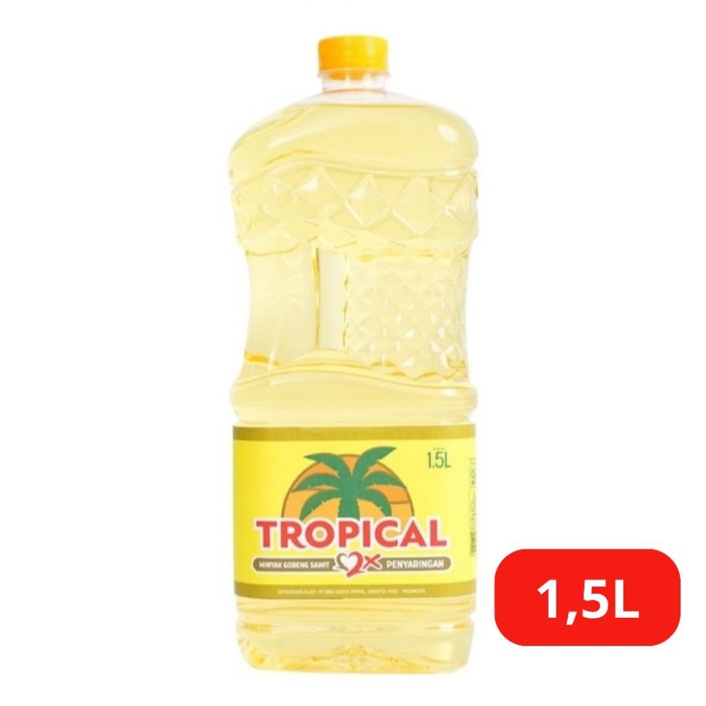 TROPICAL 1,5LITER MINYAK GORENG BOTOL