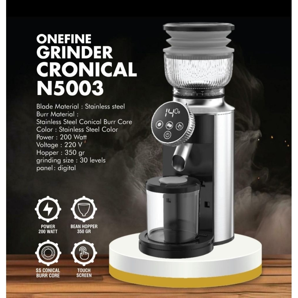 Grinder Cronical N5003 / Bisa manual Brew & Espresso