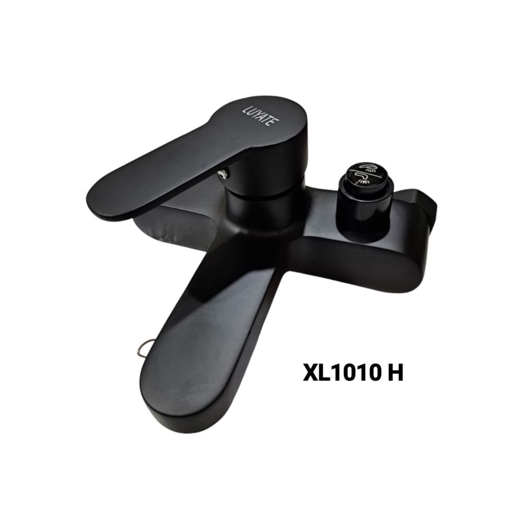 Kran Bathub Hitam Shower Mixer Panas Dingin|Kran Mixer Bathub panas Dingin 1Set|Kran Bakip Kran Show
