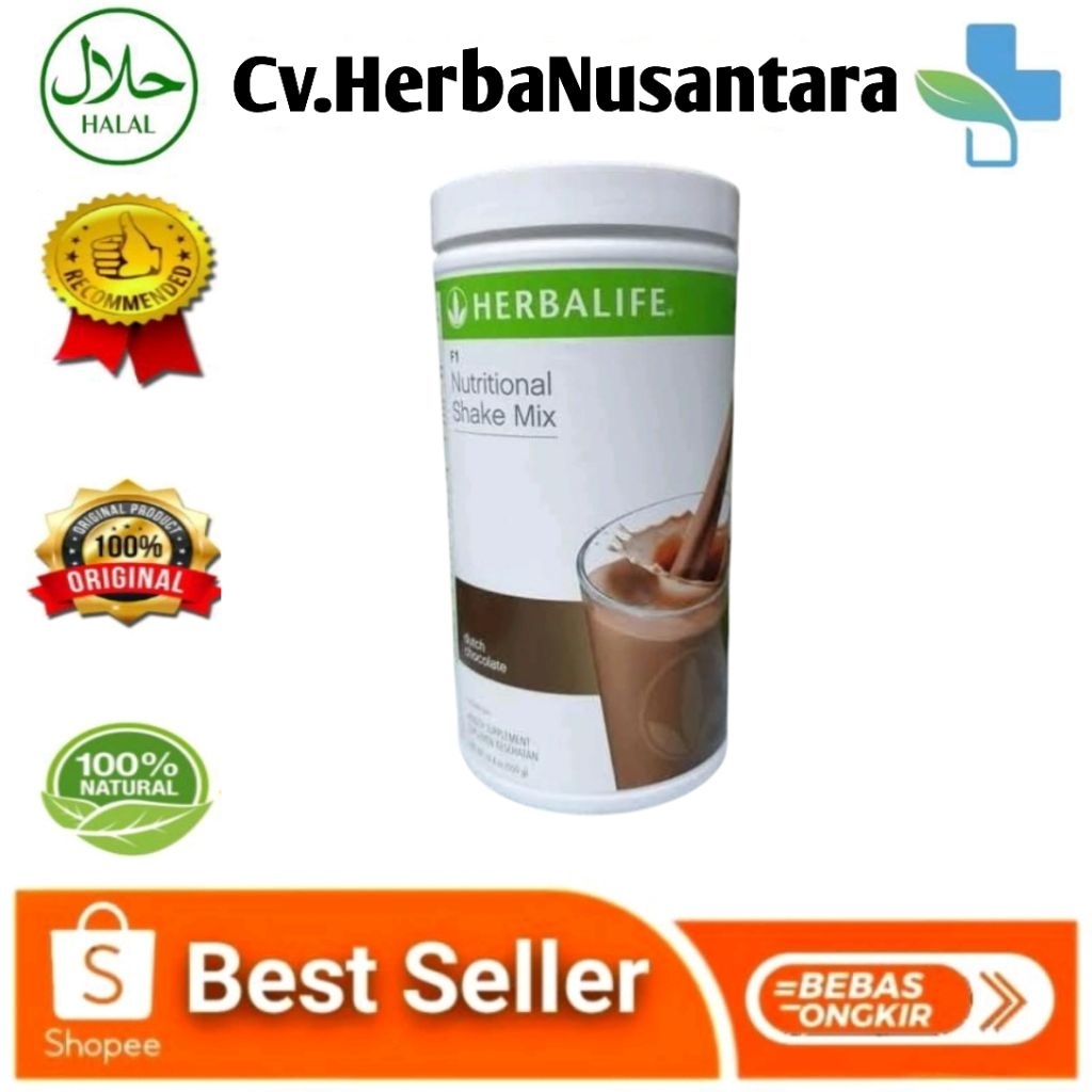 SUSU COKELAT HERBALIFE NUTRITIONAL SHAKE MIX