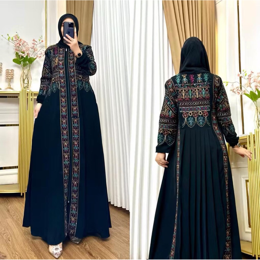 GAMIS ABAYA TURKEY BORDIR/ABAYA PAYET/GAMIS ABAYA TERLARIS