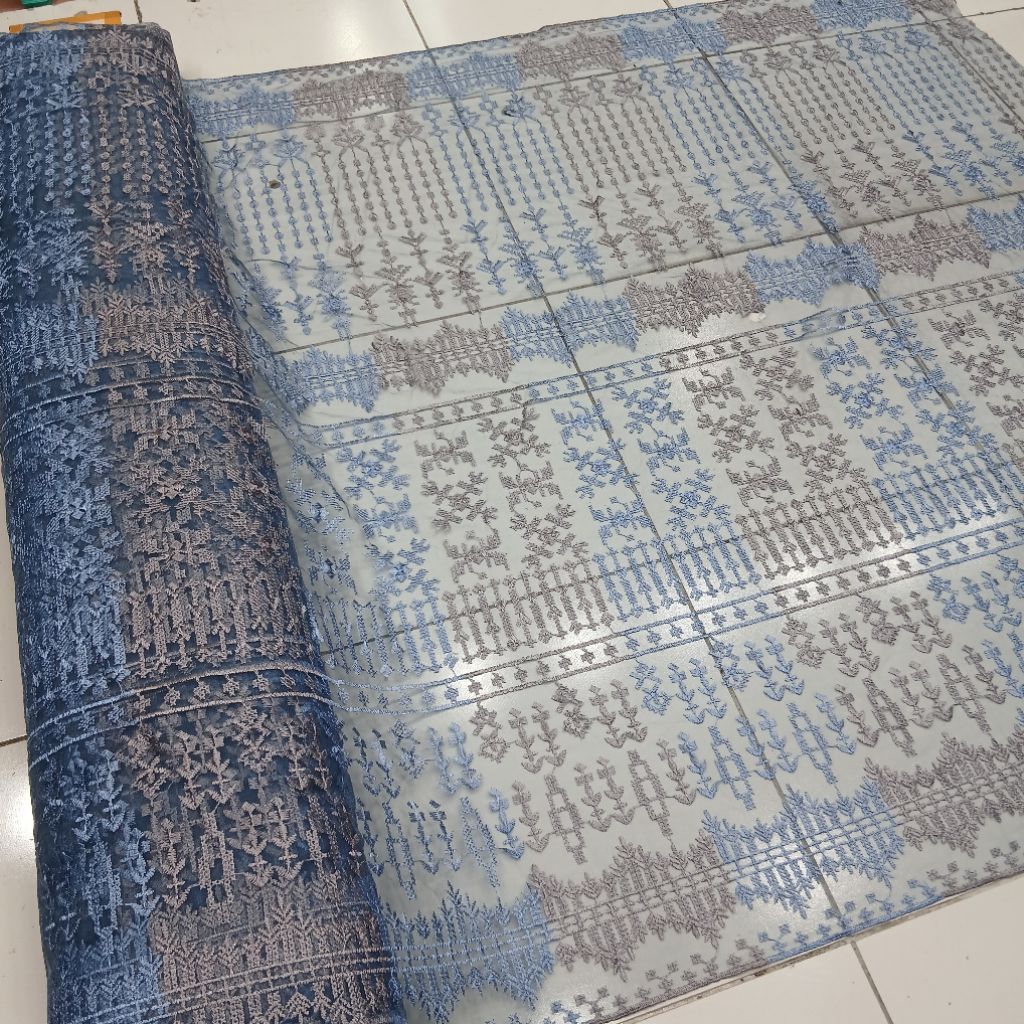 Kain bahan tile sapto premium / Kain tile sapto mewah