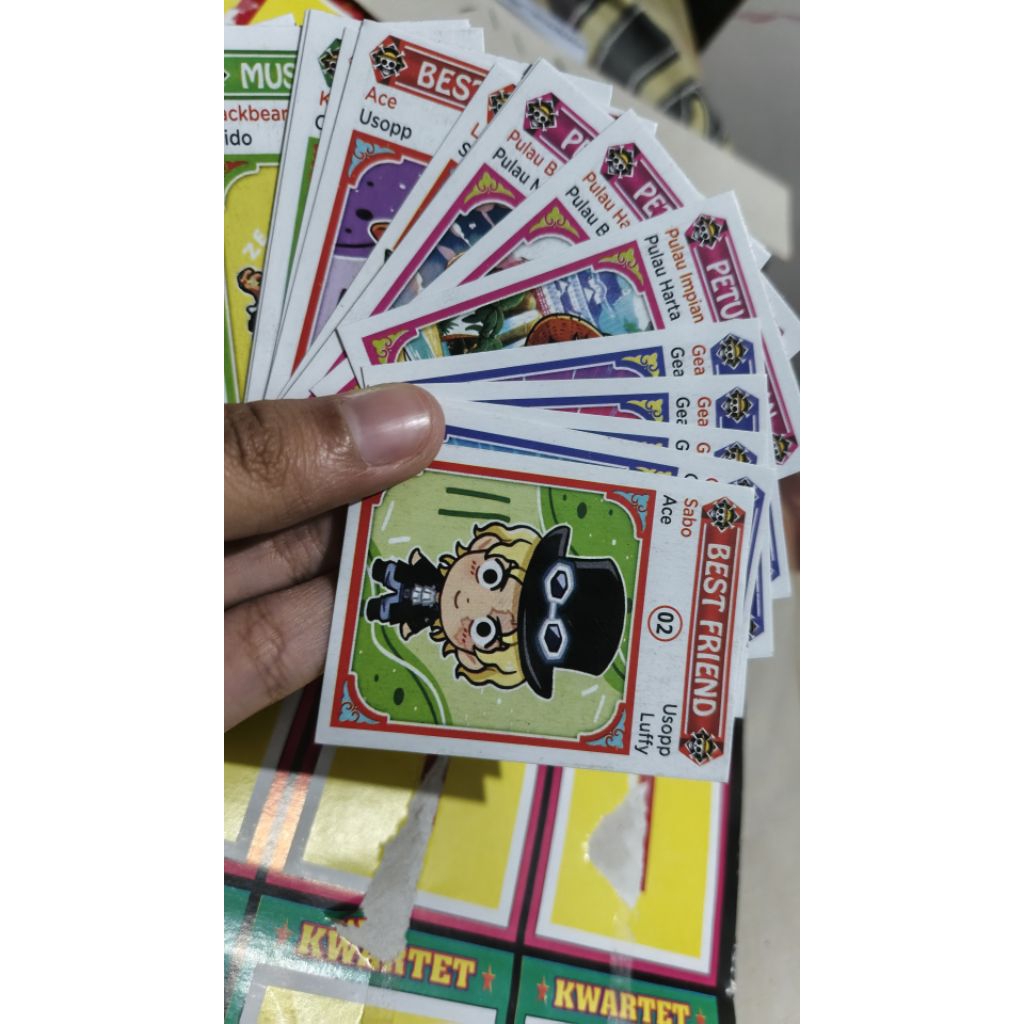 MAINAN KARTU KUWARTET GEPOK VIRAL MURAH