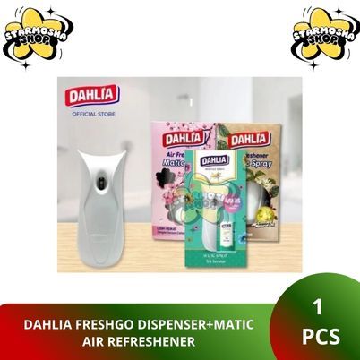 DAHLIA FRESHGO DISPENSER+MATIC AIR REFRESHENER | Starmosha Shop