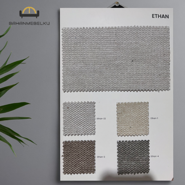 KAIN POLOS - ETHAN - KAIN IMPORT - INTERIOR SOFA MEBEL FURNITURE (Sofa, Kursi, Jok)