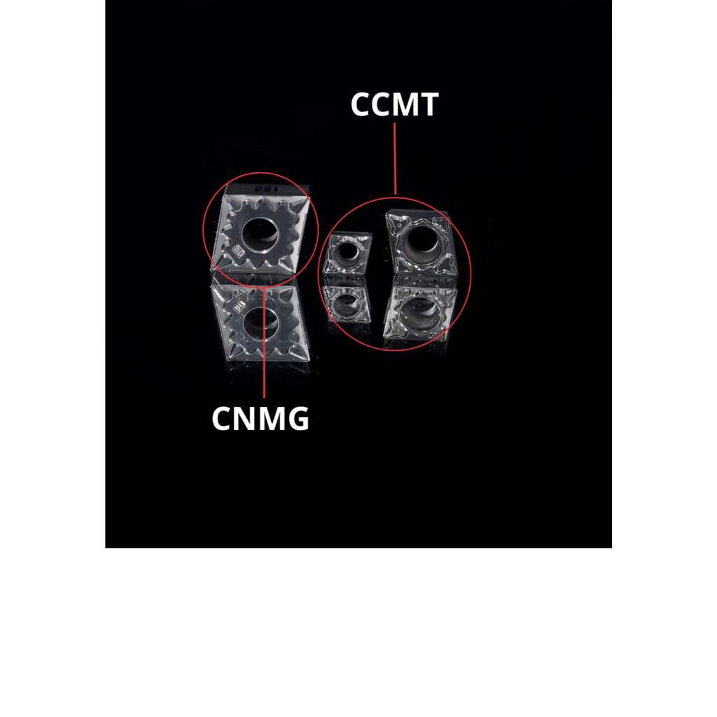 INSERT BUBUT CCMT SERIES | INSERT CARBIDE UNTUK BUBUT FINISHING BESI & LOGAM KERAS - SIMOTECH