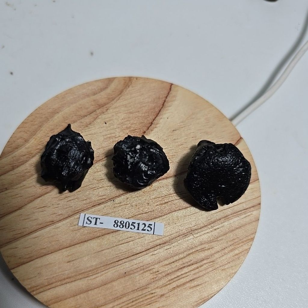 SATAM METEORITE TEKTITE ROUGH BATU ASLI