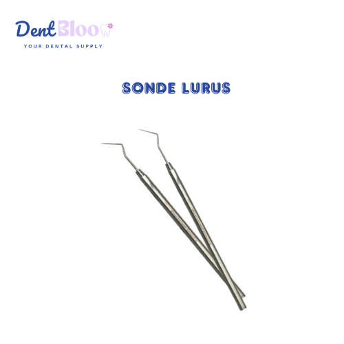 Sonde Lurus Perfect Dental Stainless Steel Untuk Pemeriksaan Gigi