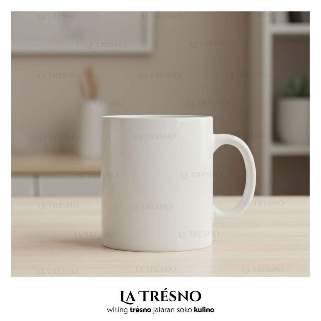 Mug Polos Coating Grade A | Mug Putih | Kualitas Terbaik Mug Coating Import Premium | Standar SNI