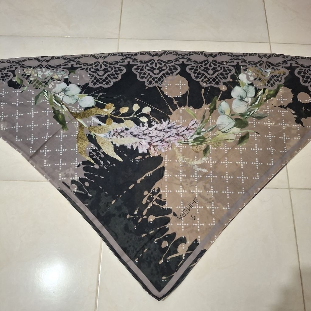 (Shimera) Hijab Voal Motif