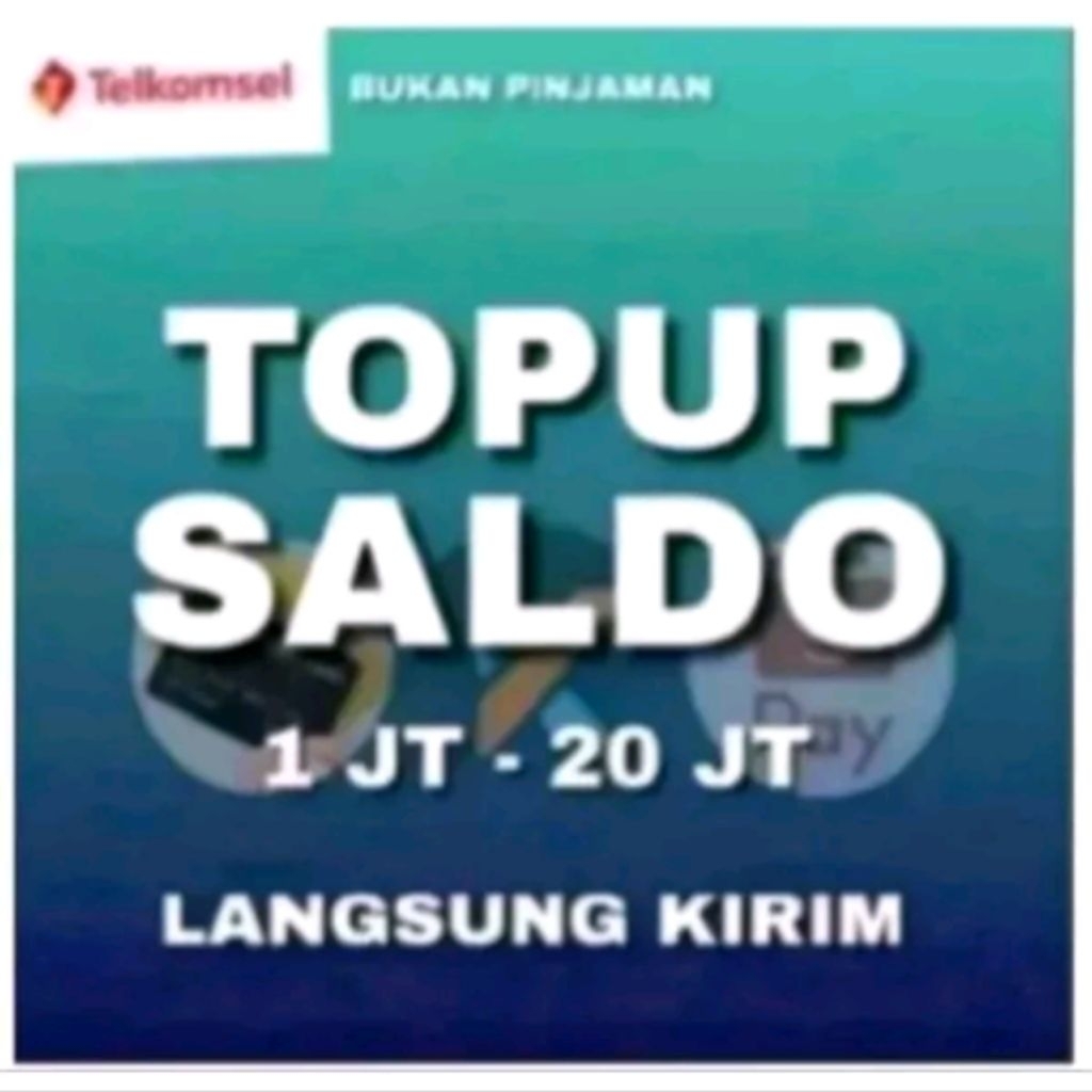 [[ Local ]] Saldo Dan Isi Saldo Isi Pulsa All Operator Termurah Size Top