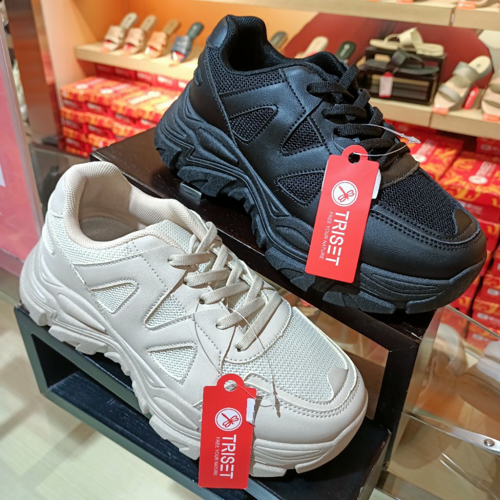 sepatu wanita sneakers TRISET original