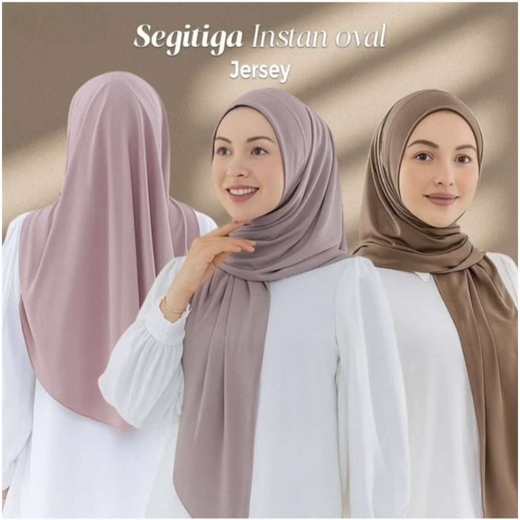 Hijab Instan Segitiga Instan Jersey Hijab Segitiga Jersey