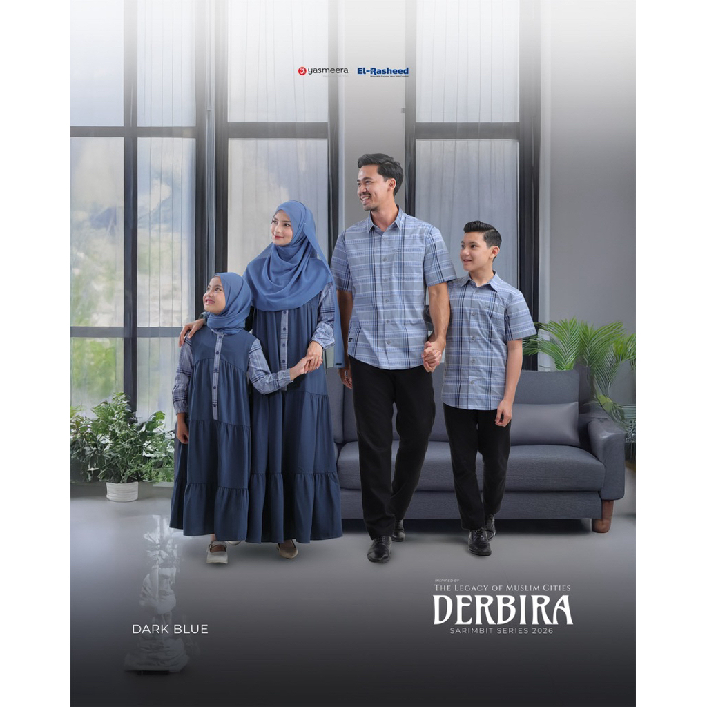 YASMEERA - Sarimbit DERBIRA DARK BLUE / Sarimbit Yasmeera x ElRasheed 2026