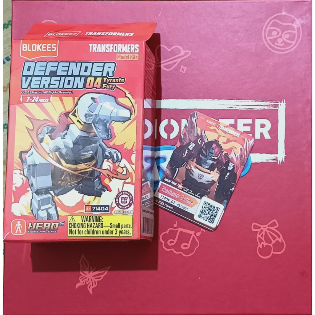 Rodimus Prime Special Armor Type Super Secret Blokees Defender Version 04