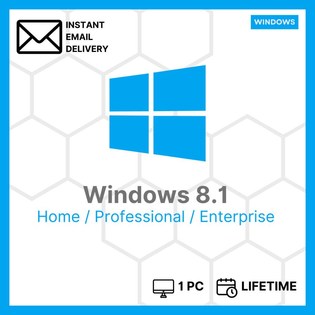 Lisensi Key Windows 8.1 ORIGINAL License Lisensi Key Lifetime