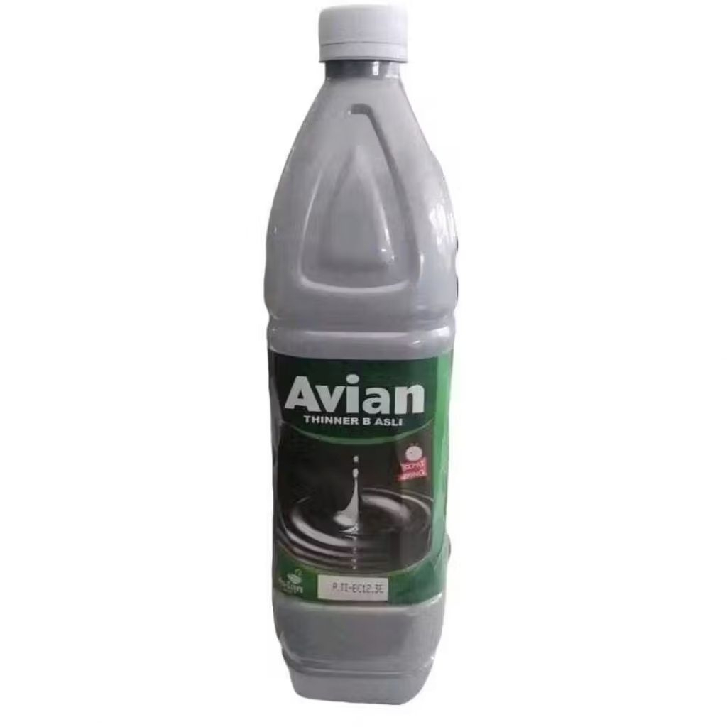 AVIAN THINNER B ASLI 1 LITER by AVIAN BRANDS THINER Tiner untuk pengencer cat : kayu besi synthetis 