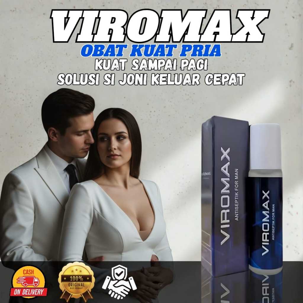OBAT KUAT OLES VIROMAX PRIA TAHAN LAMA PENAMBAH STAMINA PRIA TERBAIK BPOM paling ampuh