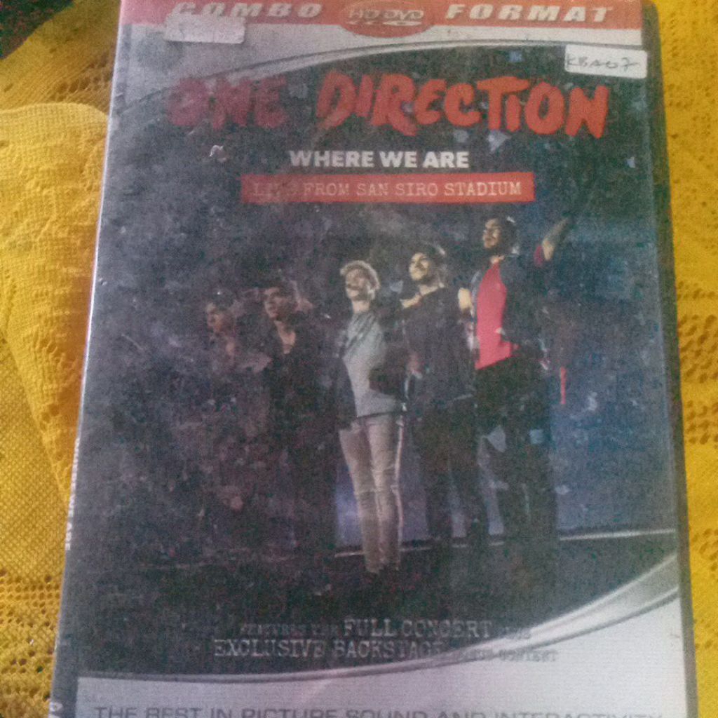 DVD ONE DIRECTION  KBA07
