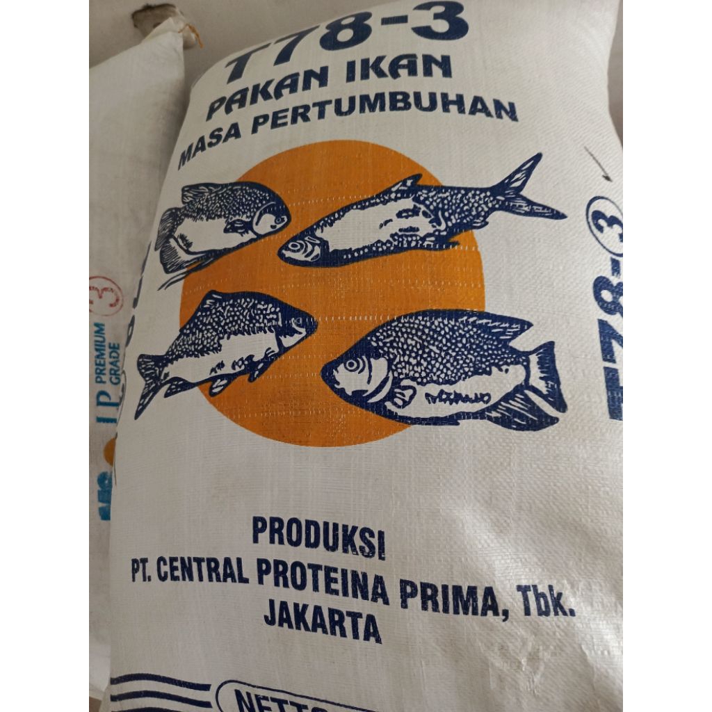 ( 30 Kg ) T - 78 Pakan Lele, Pelet Apung. "Original"