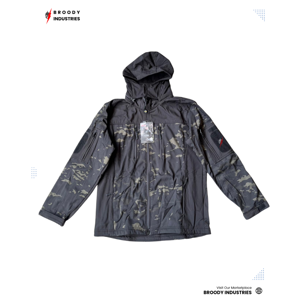 BROODY - Jaket Esdy Lion Waterproof Tactical / Jaket Gunung Tactical / Jaket Touring Motoran