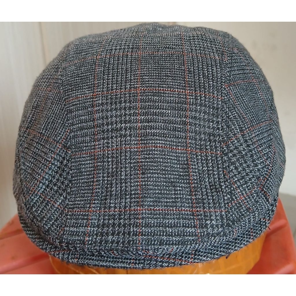 Topi Flat Cap Pria / Topi Pet Elite Original Korea - 100% Polyester Adjustable (56-60cm)