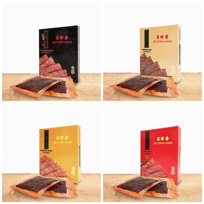 Bee Cheng Hiang Vacuum Packed 280g (Chilli Pork, Sliced Beef, Sliced Chicken, Sliced Pork)