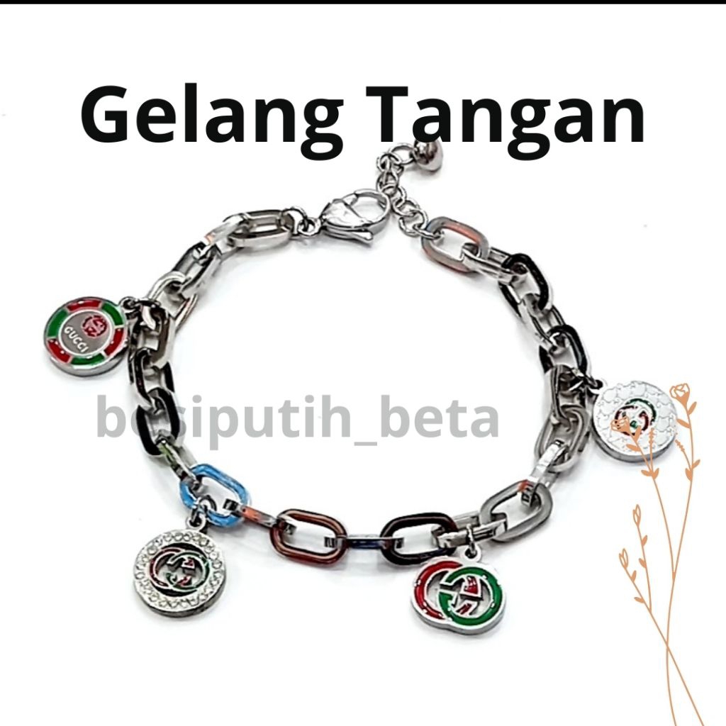 gelang besi putih ambon / besi putih asli