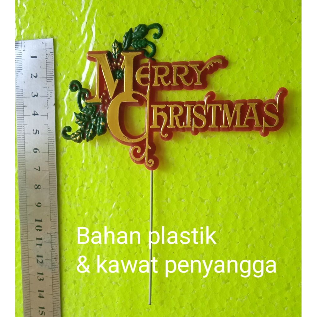 tulisan merry christmas