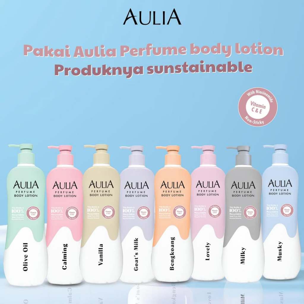 AULIA Perfume Body Lotion 600ml Lotion Aulia