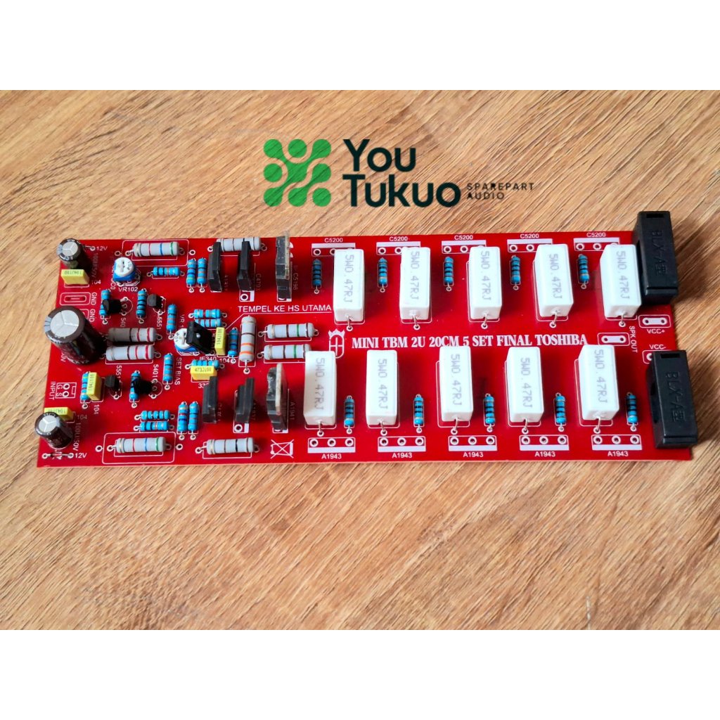 Mini TBM 2U 20 Cm Low SUB Cetar Membahana