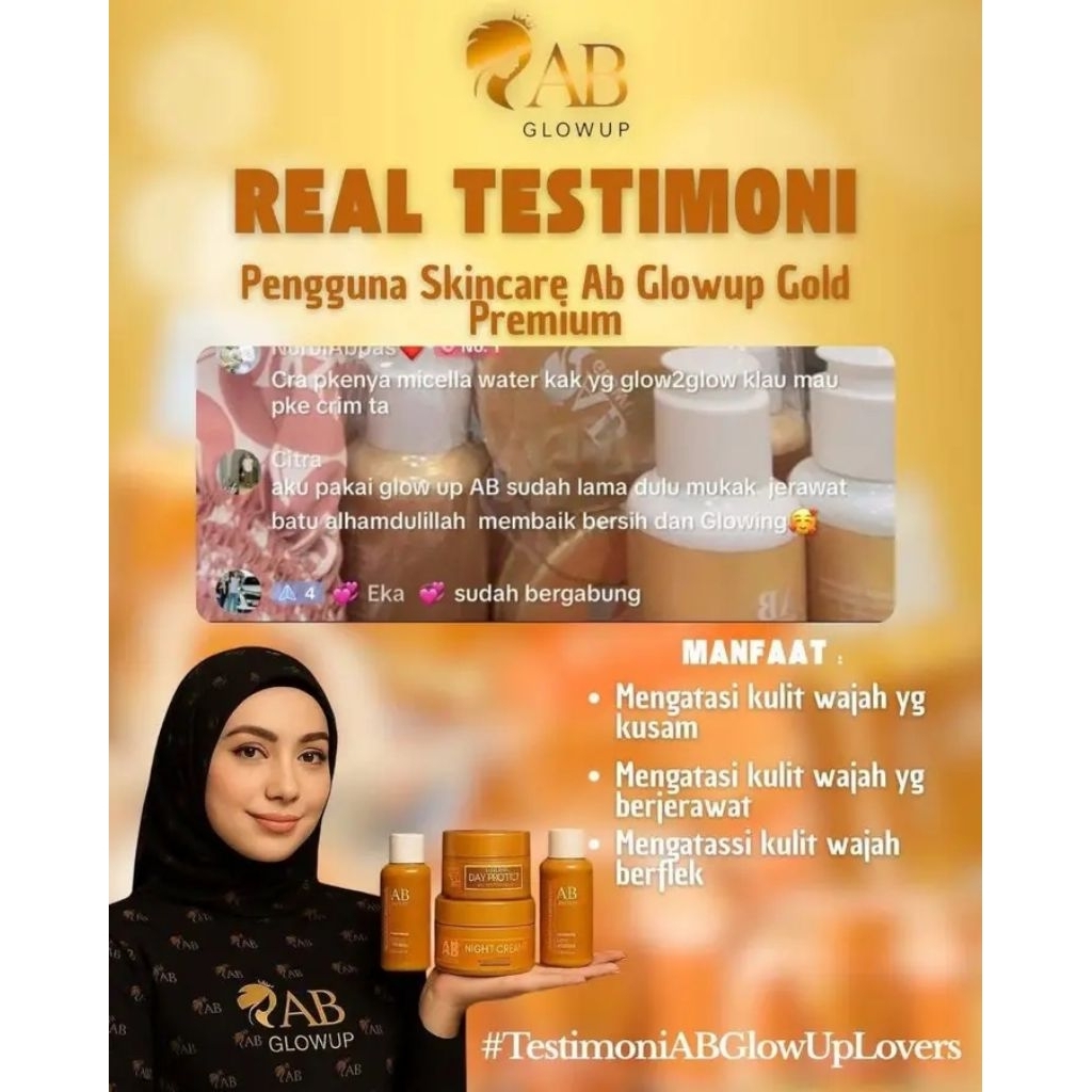 CREM AB GLOW UP 1000% ORII free kapas