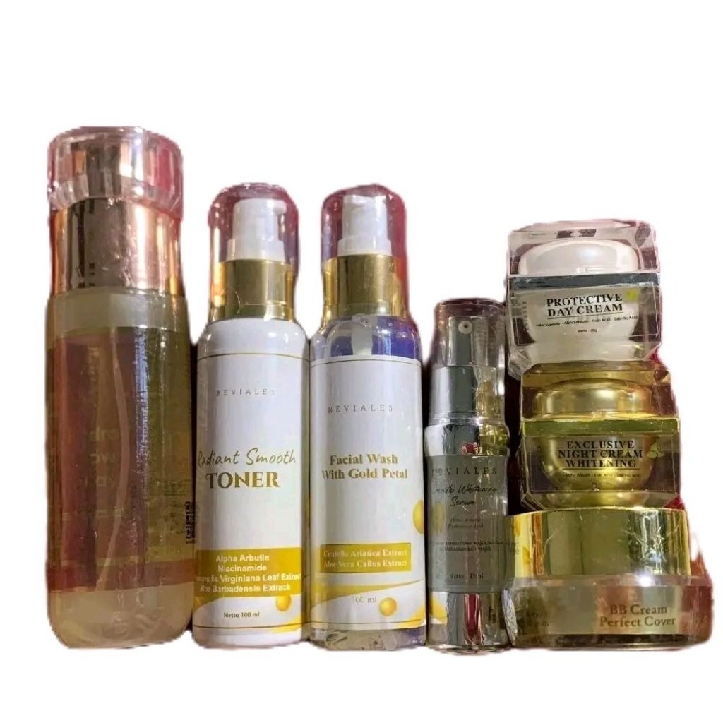 Paket glowing isi 7 item  Rv Skincare Reviales Skincare
