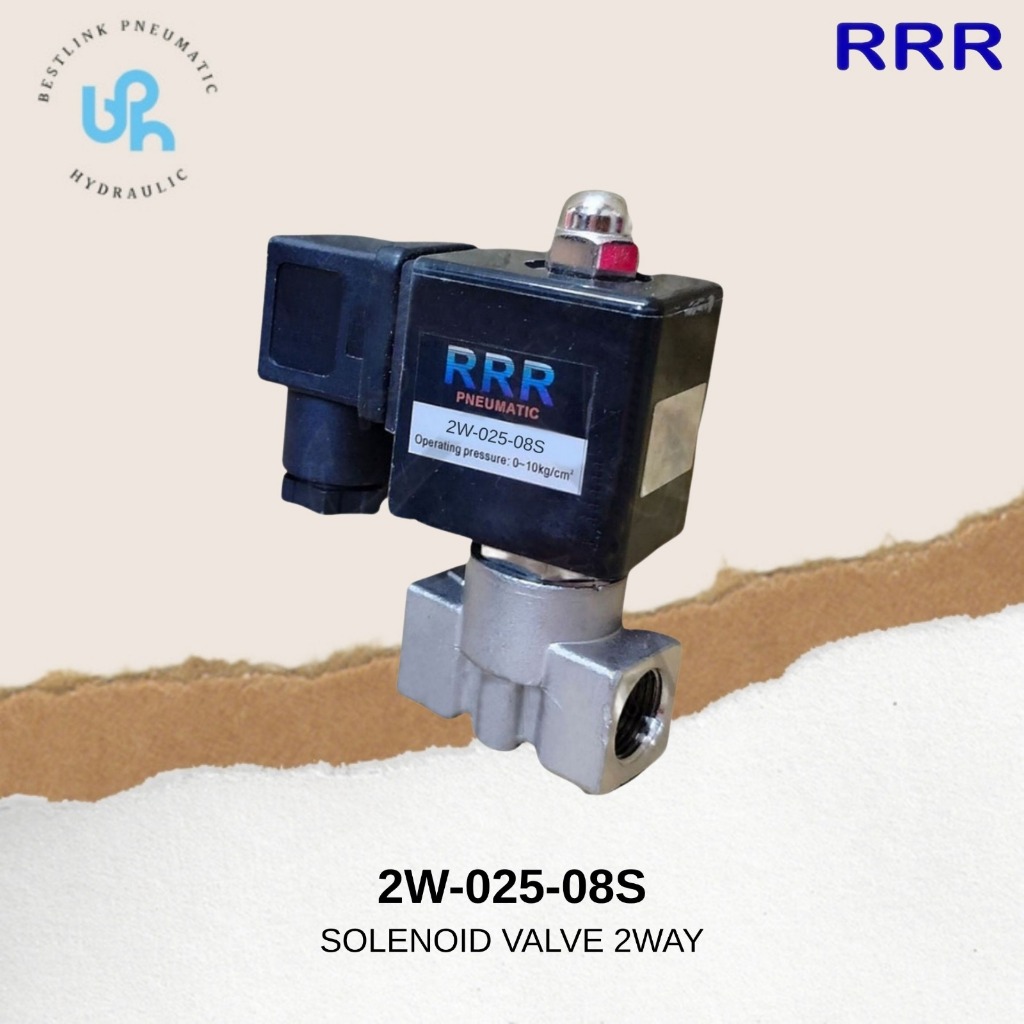 Solenoid 2 way stainless 2W-025-08S - AC220