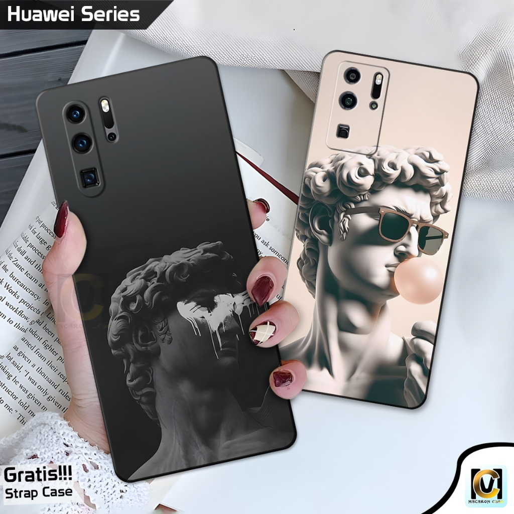 Case Hp Huawei P30 | P30 Pro | P30 Lite | P40 | P40 Pro Terbaru Motif Patung Roman - Casing Huawei P