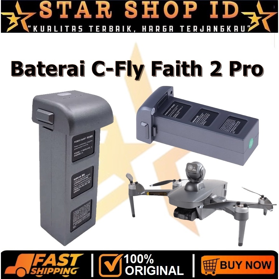 C-Fly Faith 2 Pro Battery 11.4V Baterai Drone ORIGINAL Batre CFLY FAITH 2 PRO