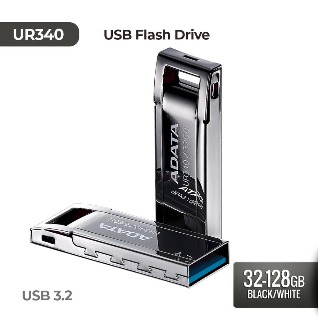 Flashdisk ADATA UR340 USB Flash Drive - 32/64/128GB USB 3.2 USB Drive ADATA UR340 128GB 64GB 32GB