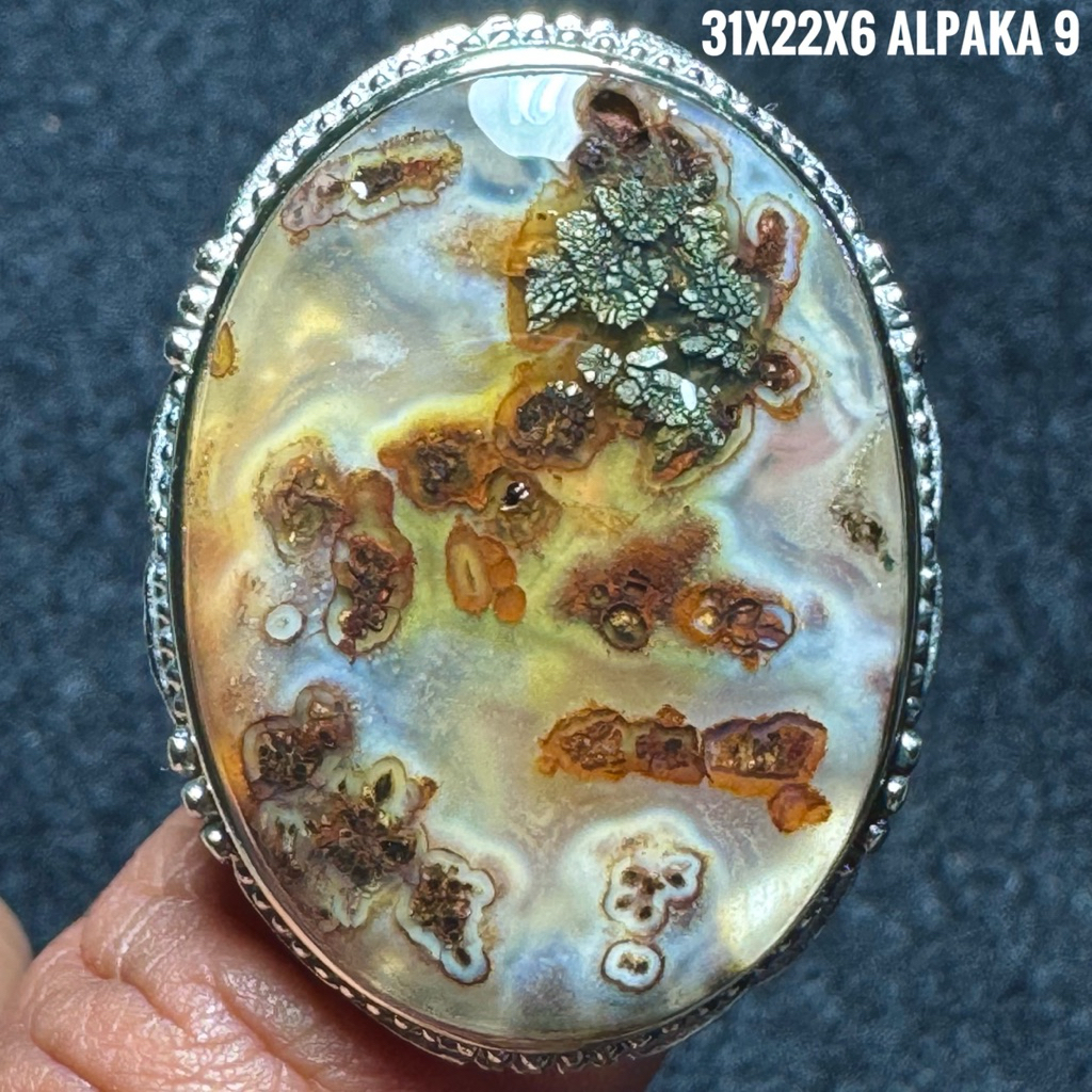 Cincin Batu Akik Natural Sigorilafau Pyrite