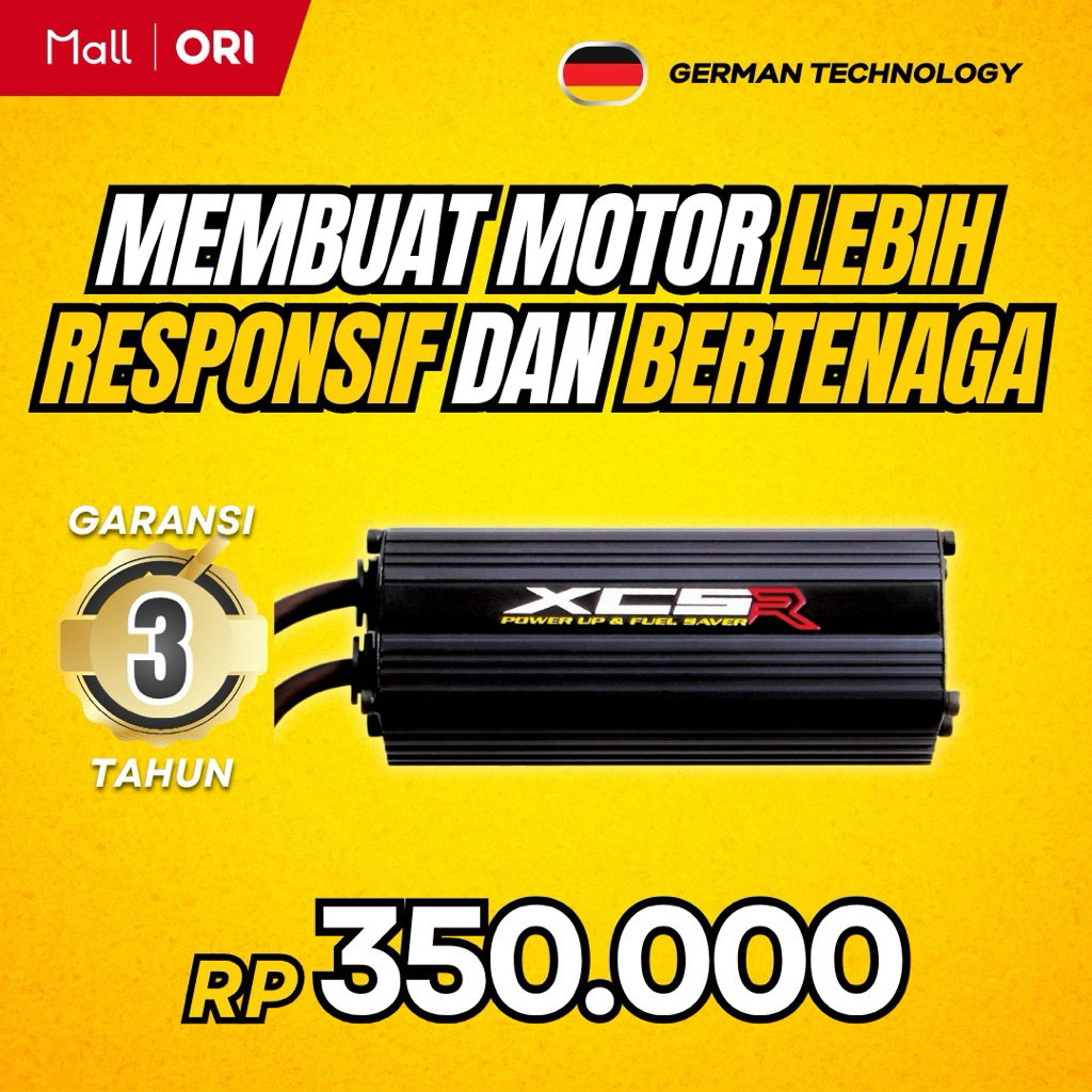 Hurricane XCSR Versi 1 Motor Lebih Bertenaga