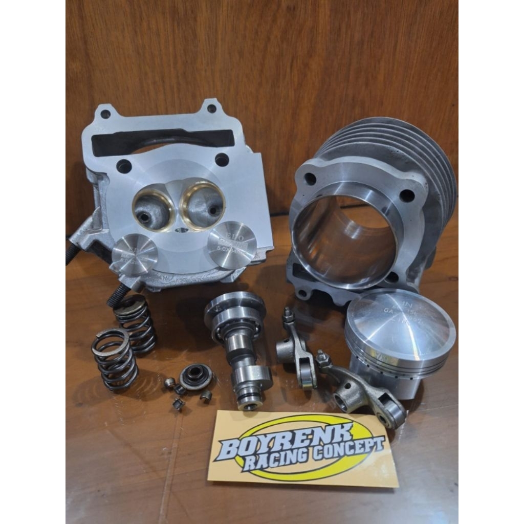 PAKET BORE UP PNP MIO SPORTY 200 CC BY BOYRENK RACING CONCEPT