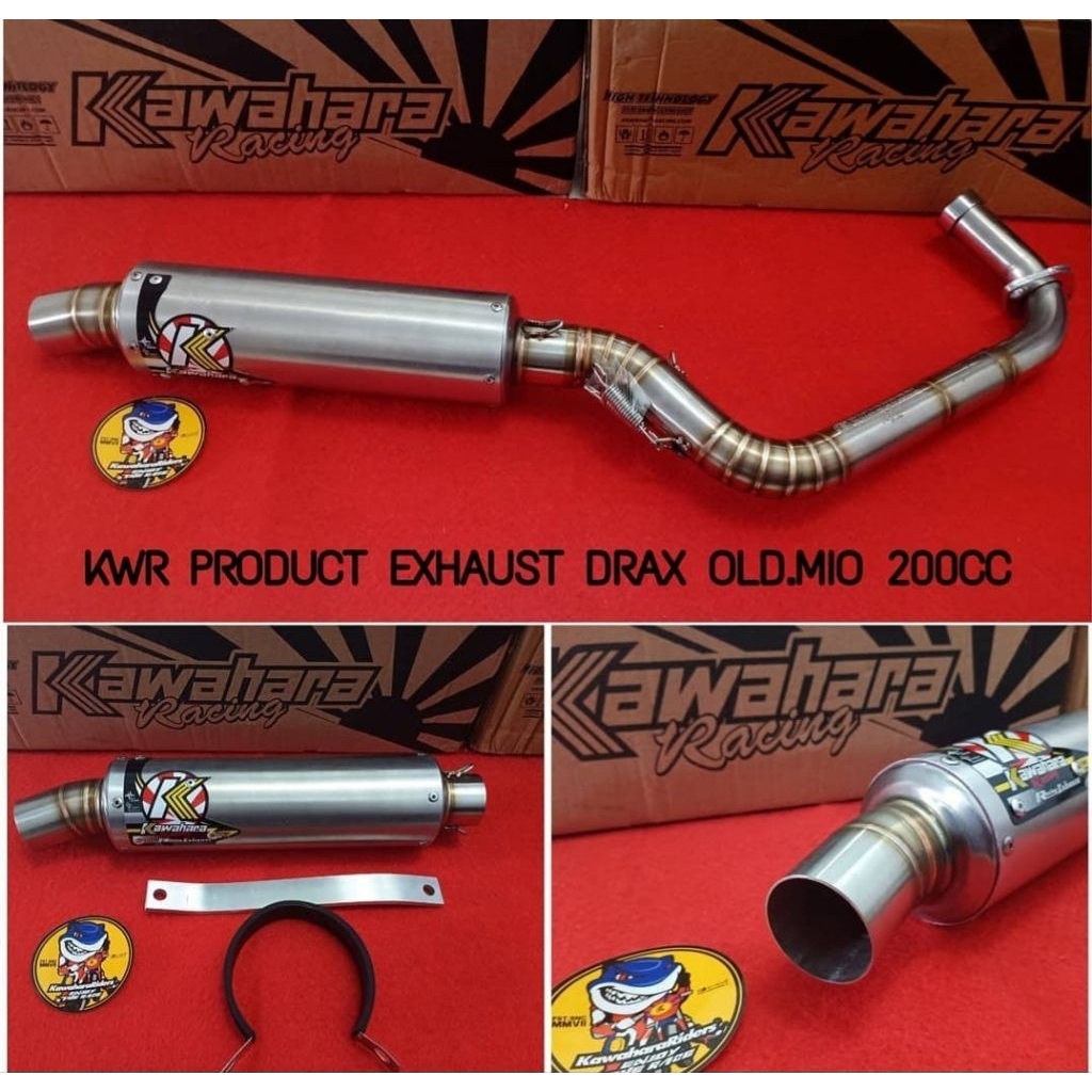 Knalpot DRAG Kawahara Mio 150 cc 200 cc