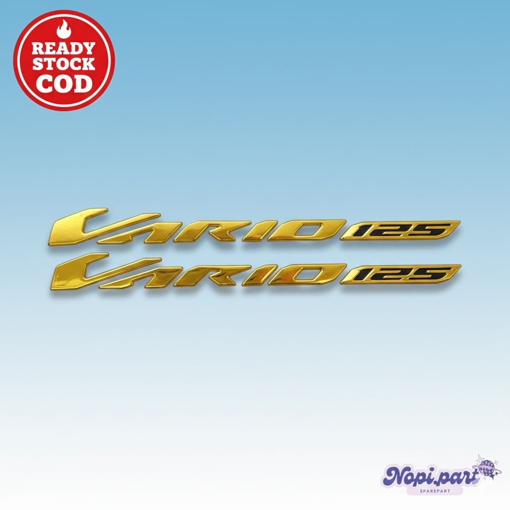 emblem vario 125 gold resin sepasang