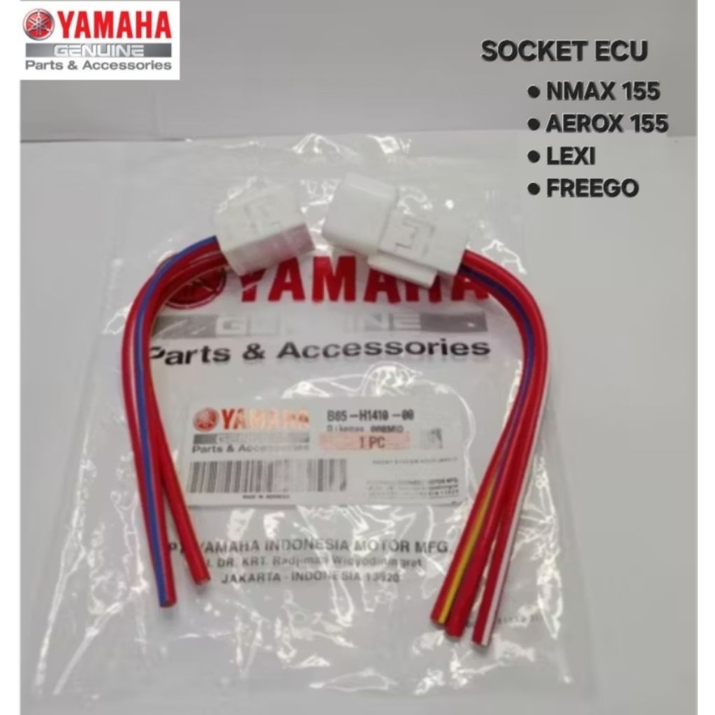 SOCKET SOKET ECU ECM SPULL NMAX 155 AEROX 155 LEXI FREEGO ORIGINAL YAMAHA B65