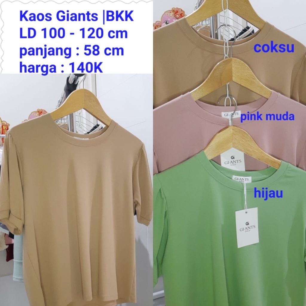 kaos basic GIANT BKK