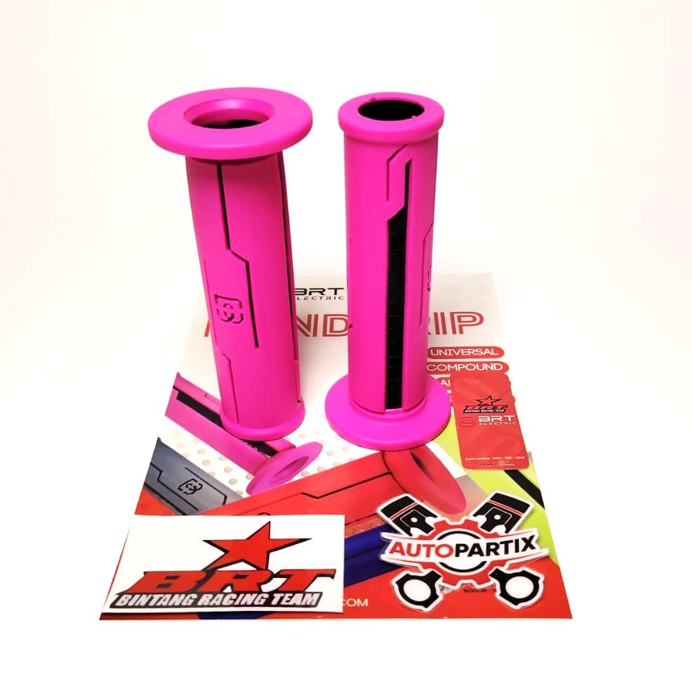 SUPER HANDGRIP GRIP ORIGINAL BRT Handfat Universal Bebek Matic Trail Sarung Stang Pink